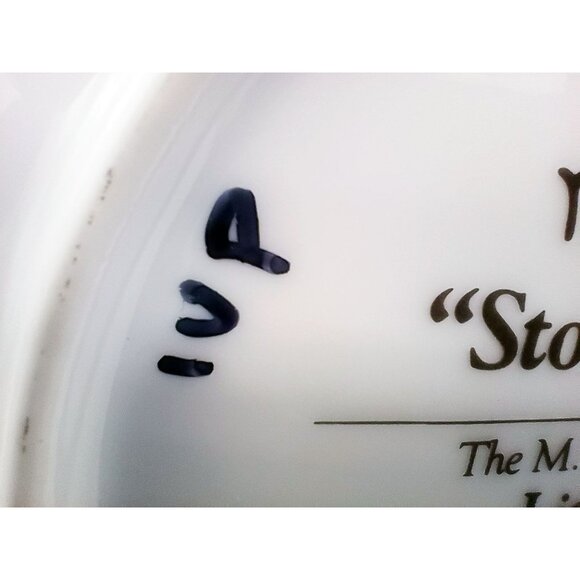 Hummel Stormy Weather Plate Little Companions Danbury Mint 1989 Limited Edition - Picture 7 of 11